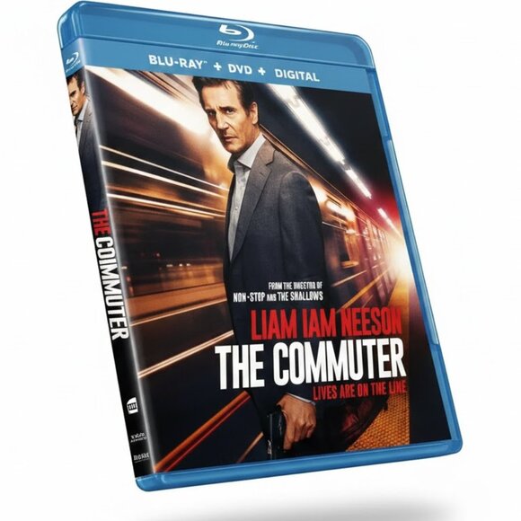 Other - The Commuter (Blu‑ray + DVD, 2018) | Liam Neeson Action Thriller